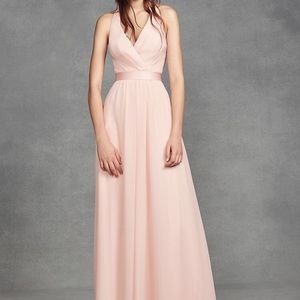 Vera Wang Blush Bridesmaid Dress